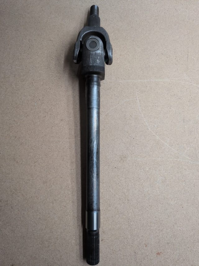 Jeep Wrangler JK 2007 to 2017 Front Left Driver Dana 30 Axle Shaft with U-Joint, 4340 Chromoly