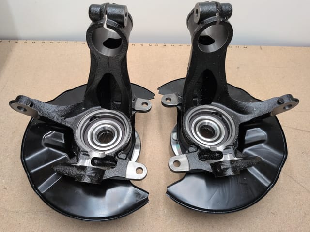 Honda Civic 2016 to 2021 Front Loaded Steering Knuckle Pair with Hub Bearing 686-429 686-428 — photo 3