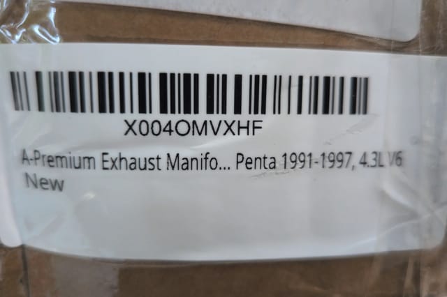 Volvo Penta 4.3L V6 Exhaust Manifold Kit 1991 to 1997 A-Premium APEMD242 — photo 10
