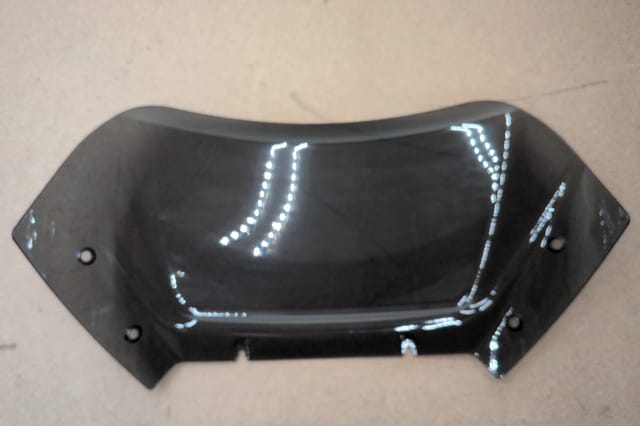 12 in Wave Windshield Smoke for Harley Road Glide FLTRX CVO 2024-2026 — photo 2