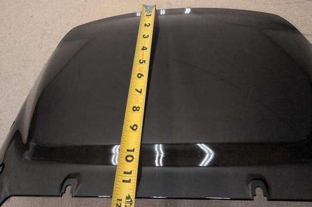 12 in Wave Windshield Smoke for Harley Road Glide FLTRX CVO 2024-2026 — photo 4