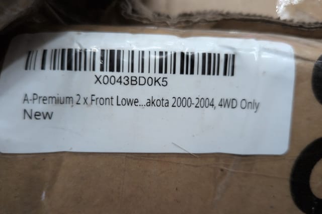 Front Lower Control Arm Pair w/ Ball Joints APCA3079 - Dodge Dakota 2000-04, Durango 2000-03 4WD — photo 7