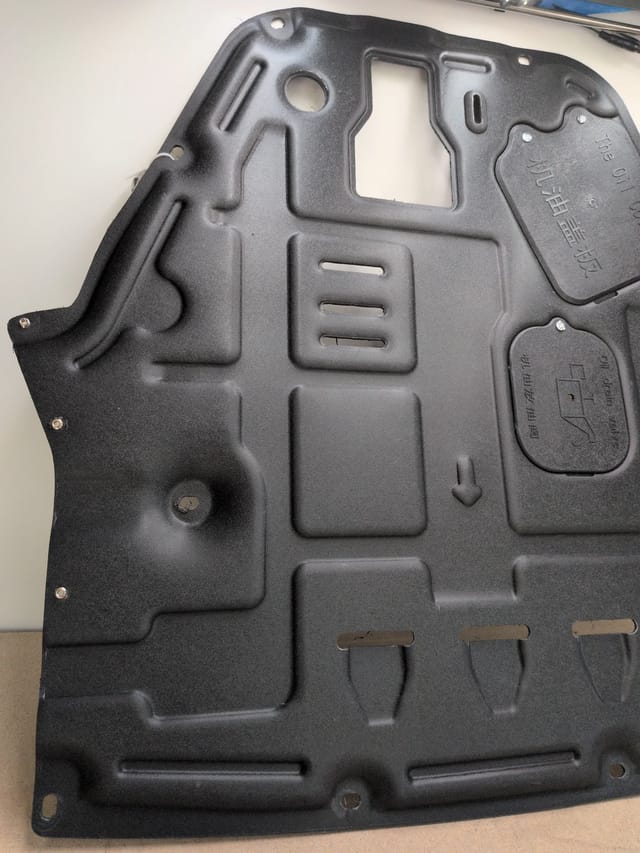 Hyundai Sonata 2020-2023 Engine Splash Shield & Under Cover Set, 3 Pieces with Hardware — photo 4