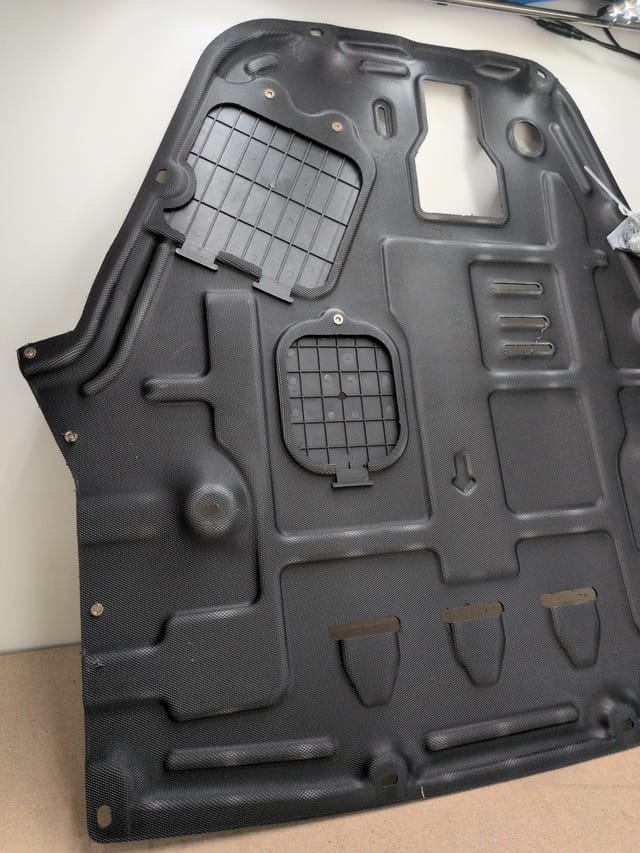 Hyundai Sonata 2020-2023 Engine Splash Shield & Under Cover Set, 3 Pieces with Hardware — photo 7