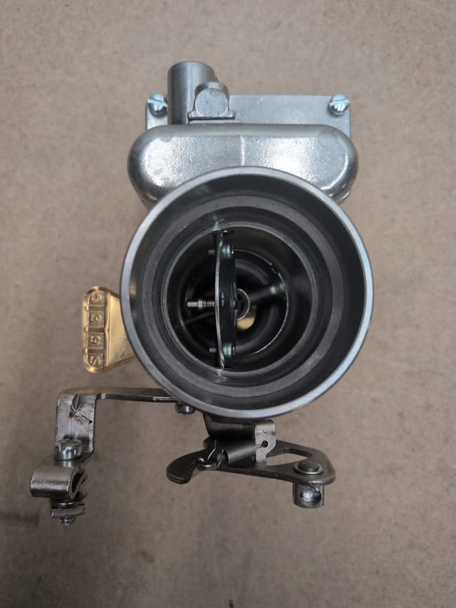 Willys Jeep L134 Carburetor, Carter WO 539S Type Reproduction, CJ2A CJ3A MB GPW — photo 3