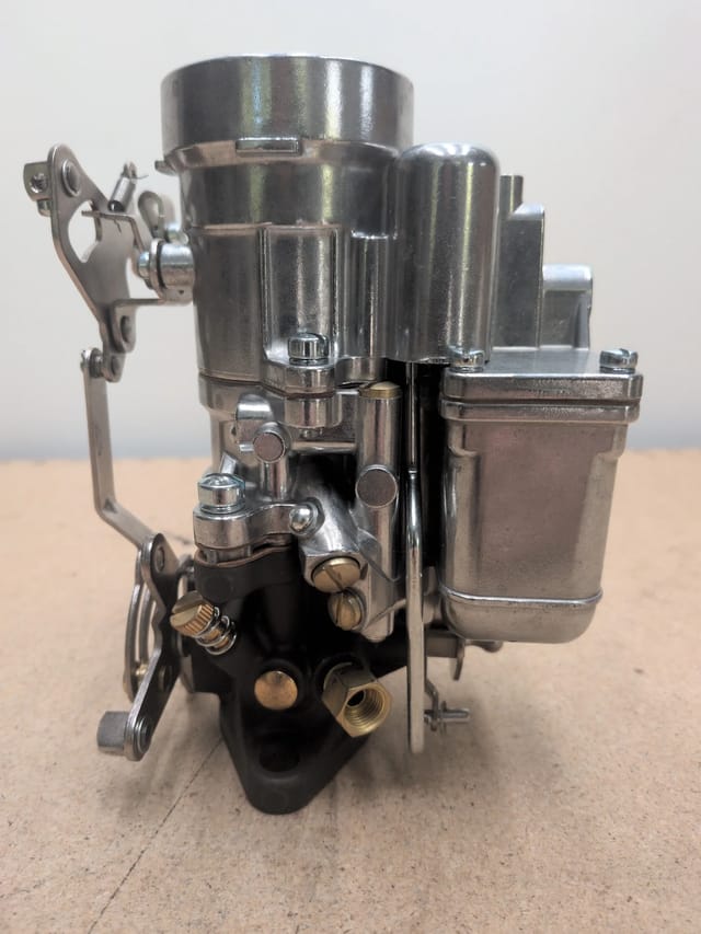 Willys Jeep L134 Carburetor, Carter WO 539S Type Reproduction, CJ2A CJ3A MB GPW — photo 4