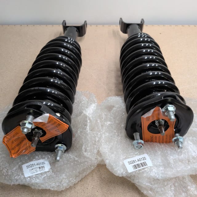 Front Strut Assembly Pair 271100, Dodge Dakota and Mitsubishi Raider 2WD — photo 3