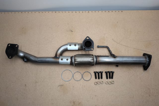 Front Flex Exhaust Pipe for 2015 to 2017 Chrysler 200 3.6L, 2014 to 2018 Cherokee 3.2L
