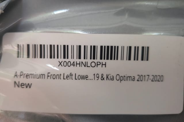 Front Left Lower Control Arm for 2016 to 2019 Hyundai Sonata, 2017 to 2020 Kia Optima Hybrid — photo 7
