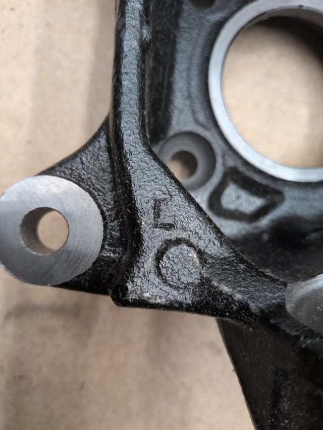 Front Left Steering Knuckle BMW X3 F25 X4 F26 Driver Side APKS0517 — photo 6