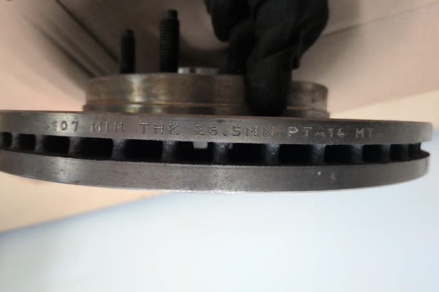 BR54107 Front Brake Rotor and Hub Assembly Ford F-150 2004 to 2008 2WD — photo 6