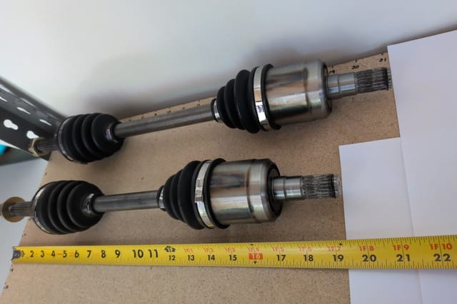 Front CV Axle Pair Suzuki Eiger 400 4x4 2002-2007 Left Right — photo 2
