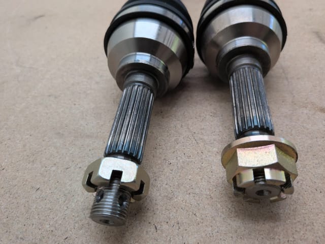 Front CV Axle Pair Suzuki Eiger 400 4x4 2002-2007 Left Right — photo 6