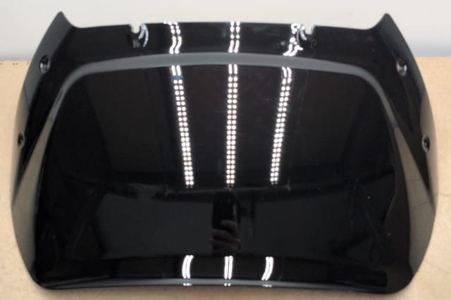 Wave Windshield for Harley Road Glide 2024+ and CVO Road Glide 2023+, Black — photo 2