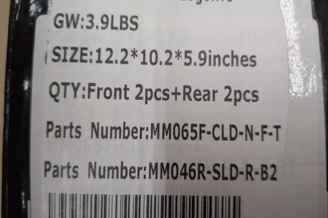 Red Brake Caliper Covers Chevy Colorado GMC Canyon 2023-2025 Set of 4 AOOA — photo 8