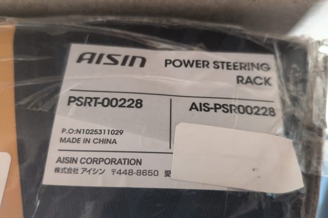 AISIN Rack and Pinion Toyota Highlander 2008 2010-2014 2016 2017 — photo 8