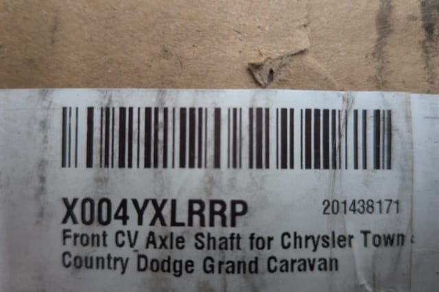 Front CV Axles Pair 2008-2020 Dodge Grand Caravan Town Country 2012 2015 2017 — photo 7