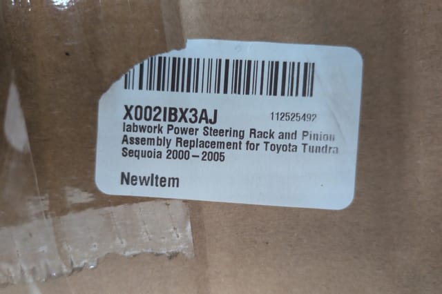 Steering Rack and Pinion 2000-2005 Toyota Tundra Sequoia — photo 7