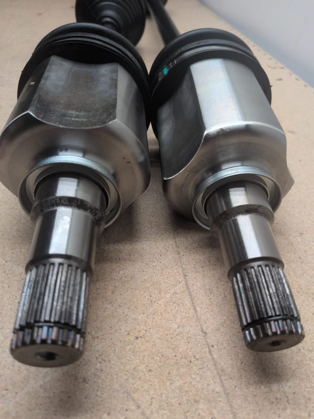 Pair Front CV Axles Toyota Corolla 1993 1995 1997 1998 2000 2002 Chevy Geo Prizm — photo 4