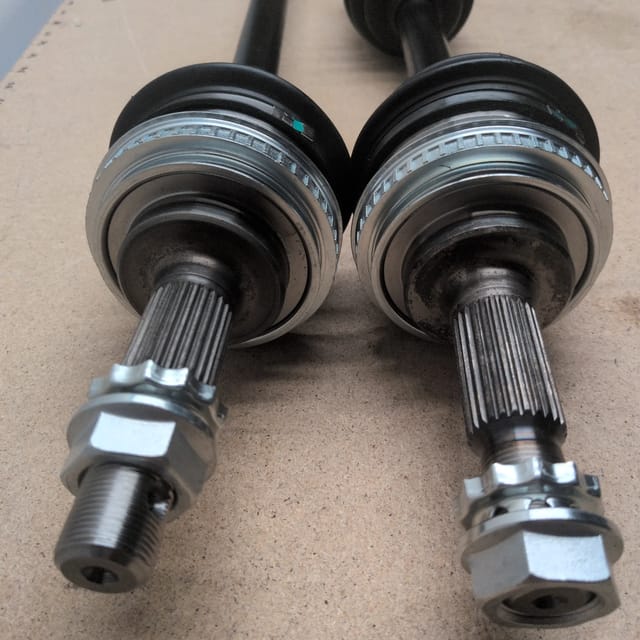 Pair Front CV Axles Toyota Corolla 1993 1995 1997 1998 2000 2002 Chevy Geo Prizm — photo 5